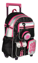 Footy Mochila Big Kids Multi Pocket Con Carro 18p F1051
