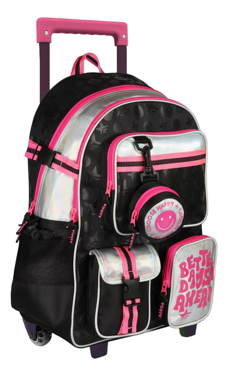 Footy Mochila Big Kids Multi Pocket Con Carro 18p F1051