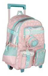 Footy Mochila Big Kids Multi Pocket Con Carro 18p F1051