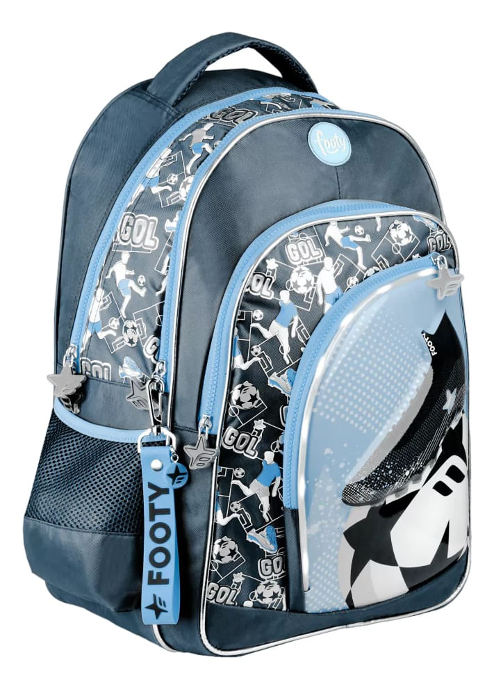 Footy Mochila Botin Con Luz Led Espalda 18 Pulgadas F3243