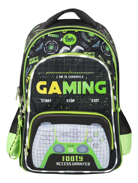 Footy Mochila Level Up Con Luz Led Espalda F3263