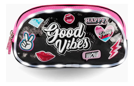 Footy Cartuchera Con Led Good Vibes F21022