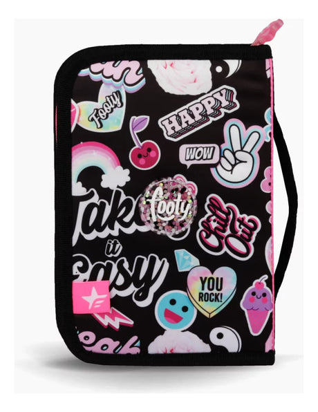Footy Cartuchera Desplegable Good Vibes F21024