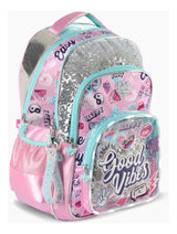 Footy Mochila Espalda 18 Pulgadas Good Vibes Luz Led F2123