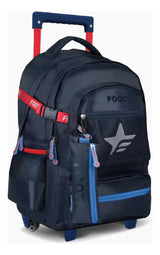 Footy Mochila Carro 18 Pulgadas Big Kids Star Azul y RojoF3081