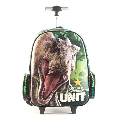 Jurassic World Mochila con carro 3d 16 PLG 84027