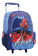 Mochila Spiderman Web Con Carro 16 Pulgadas 38203