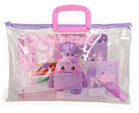 Chimola Coloring Set Monster Lila ST153