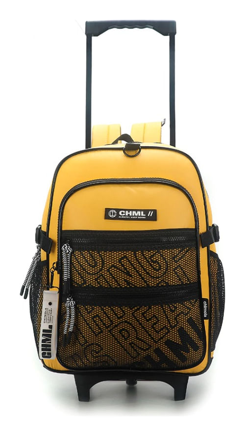 Chimola Mochila Carro Trendy Con Red 17 Pulgadas M145
