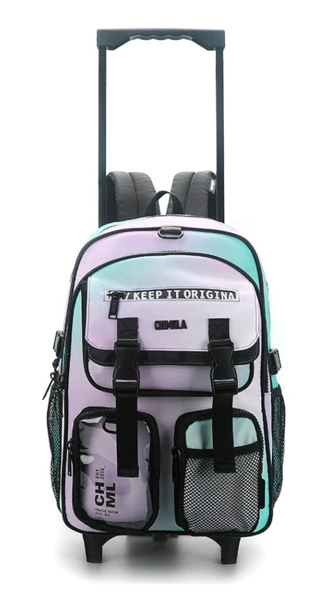 Chimola Mochila Con Carro Gradient Multibolsillo 17 Fs33