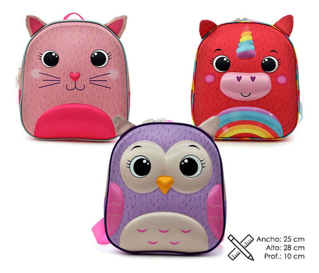 Phi Phi Mochila Espalda Jardín Animales 101018