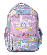 Chimola Mochila Espalda Trama Cristal 17" LOVE THE PLANET LIGHT PURPLE TR79