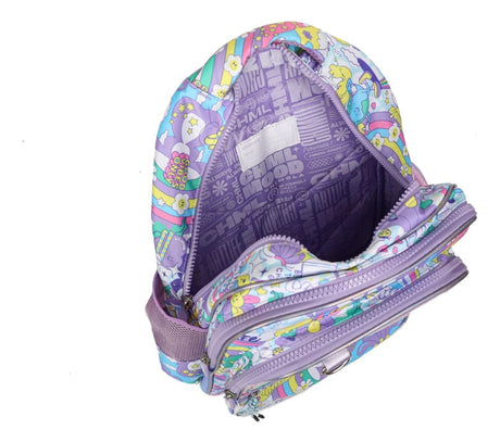 Chimola Mochila Espalda Trama Cristal 17" LOVE THE PLANET LIGHT PURPLE TR79