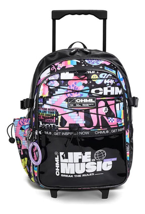 Chimola Mochila Carro Holo 17" Festival Black TR86