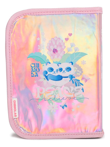 Cartuchera Completa Uv Panda Bt112 Chimola