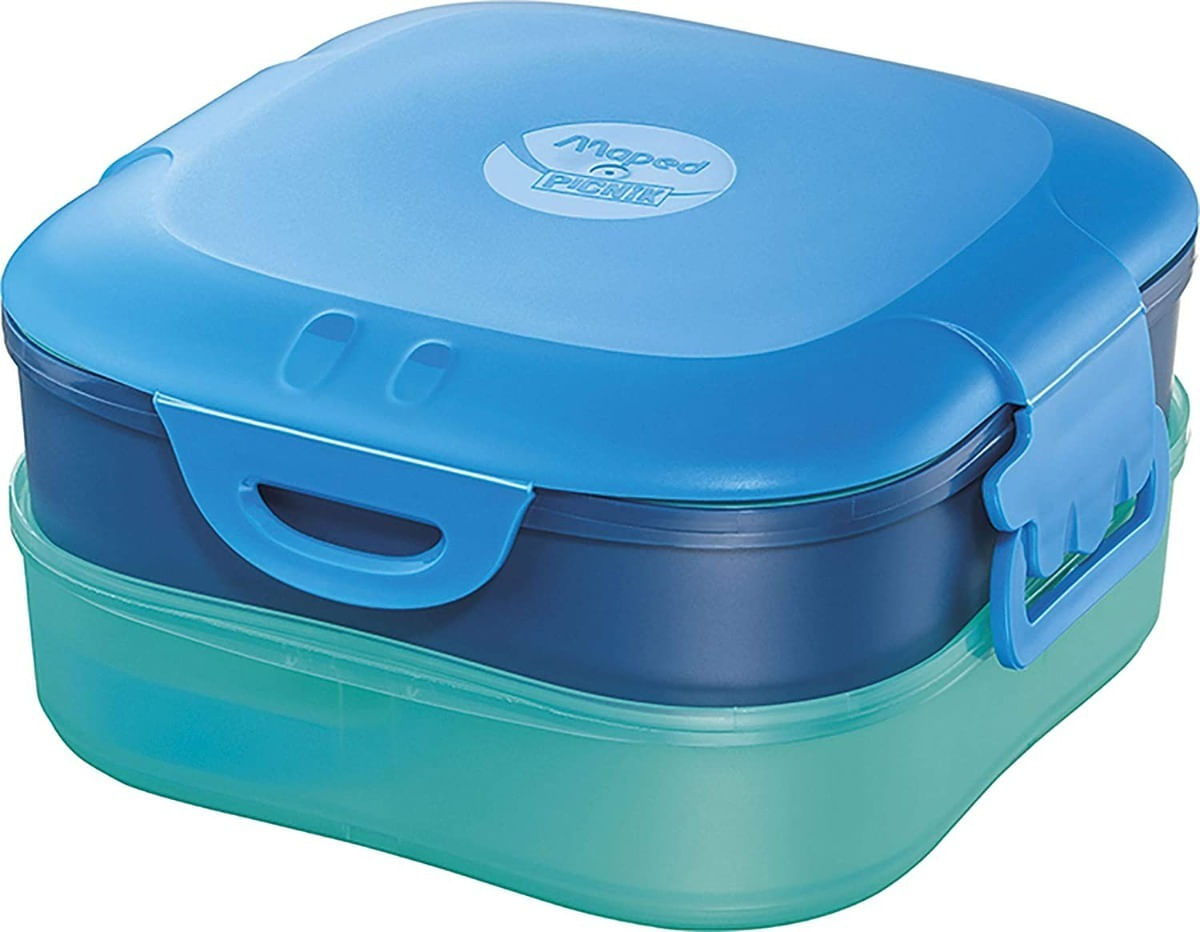 Maped Lonchera Concept Kids Contenedor 3 En 1 Azul 870703