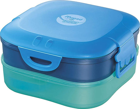 Maped Lonchera Concept Kids Contenedor 3 En 1 Azul 870703