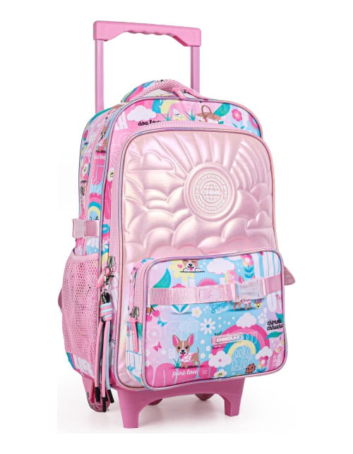 Chimola Mochila Trama Relieve 18 Pulgadas Dog Tr66