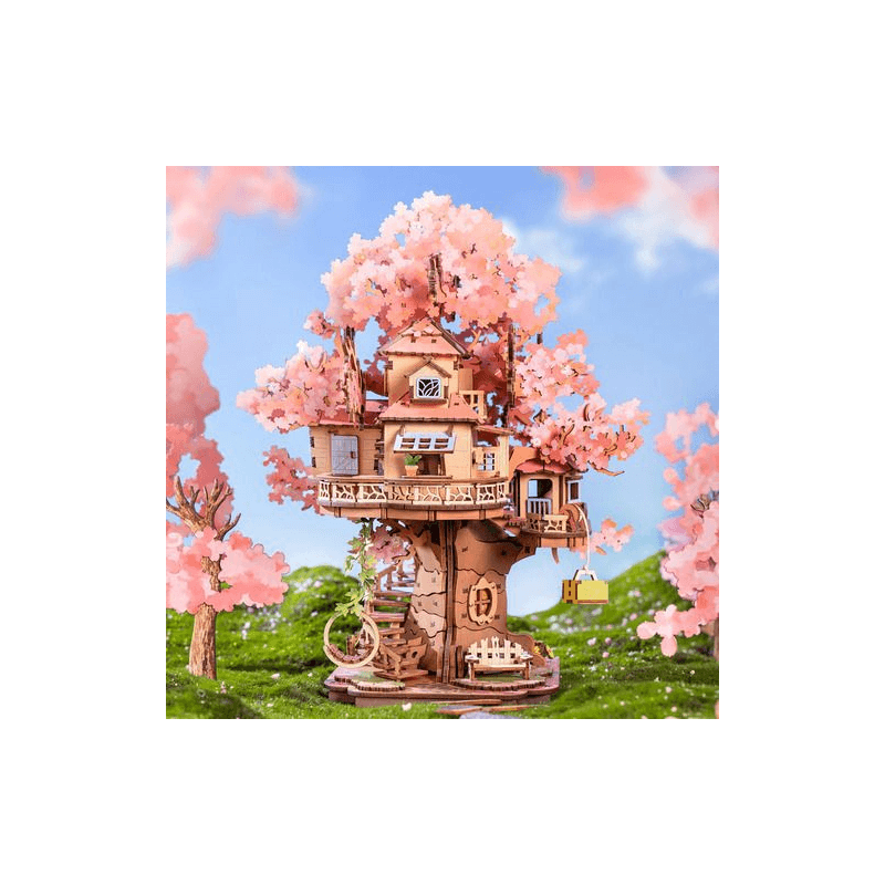 Robotime Puzzle Rolife Sakura Tree House TGS04