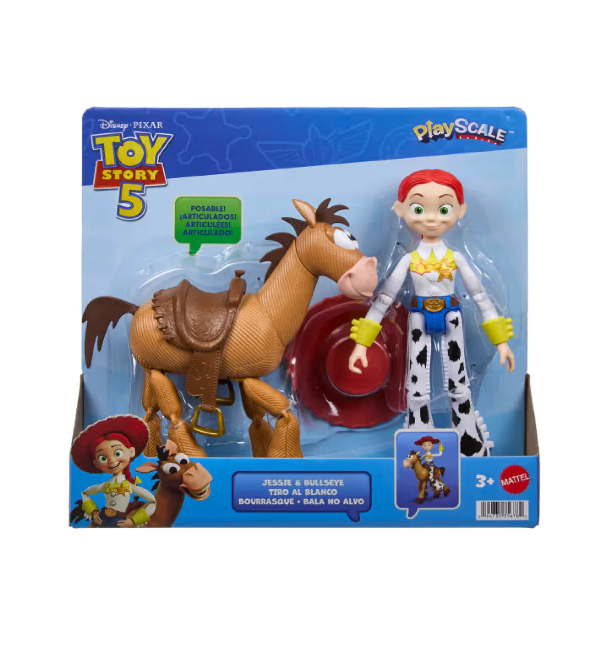 Toy Story 5 Jessie y Tiro al Blanco Pack X2 Personajes JKV21