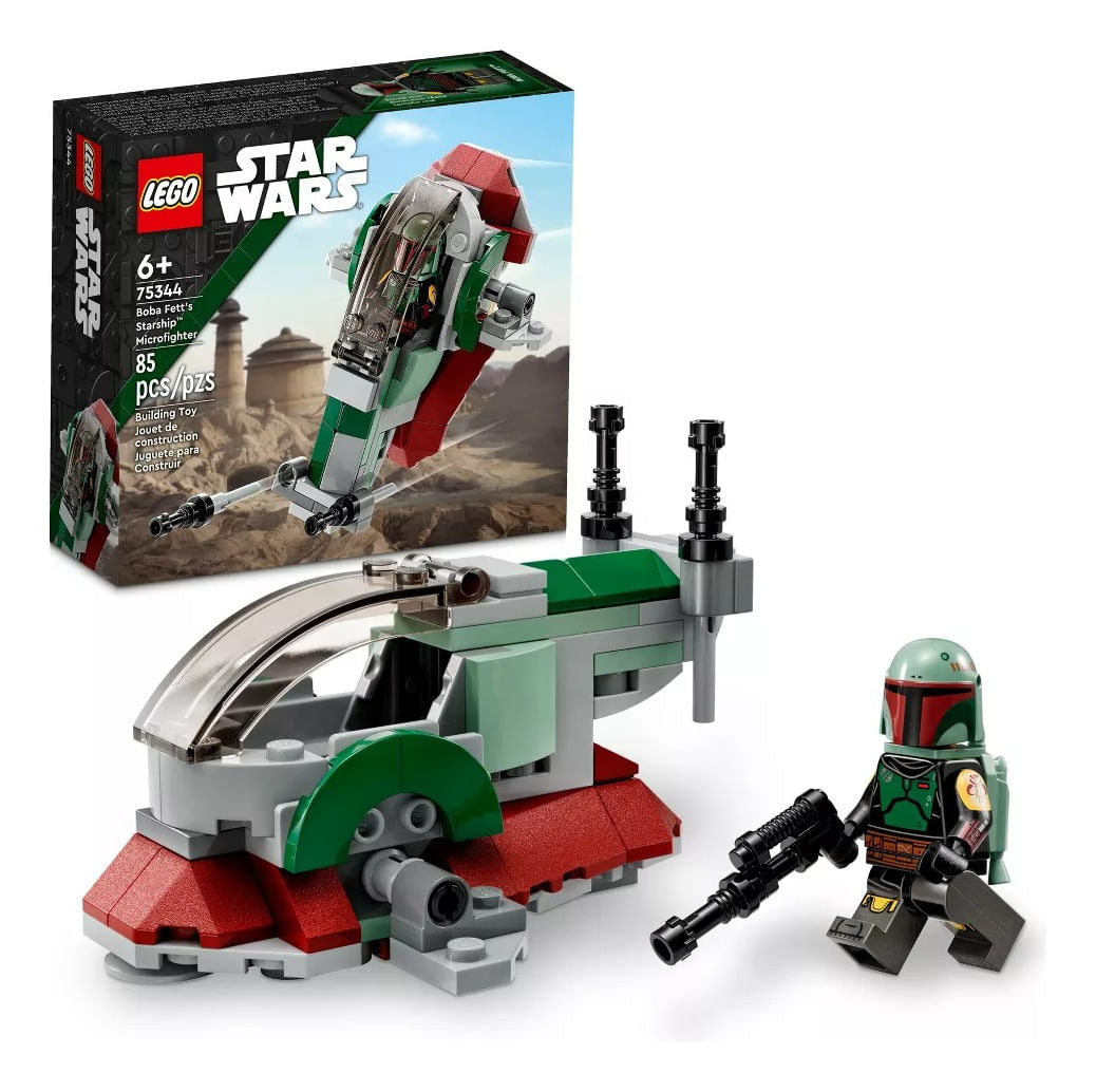 Lego Star Wars Boba Fett's Starship Microfighter Set 75344