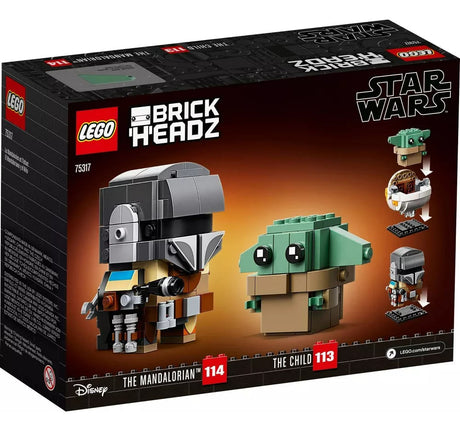 Lego Brickheadz Star Wars The Mandalorian & The Child 75317