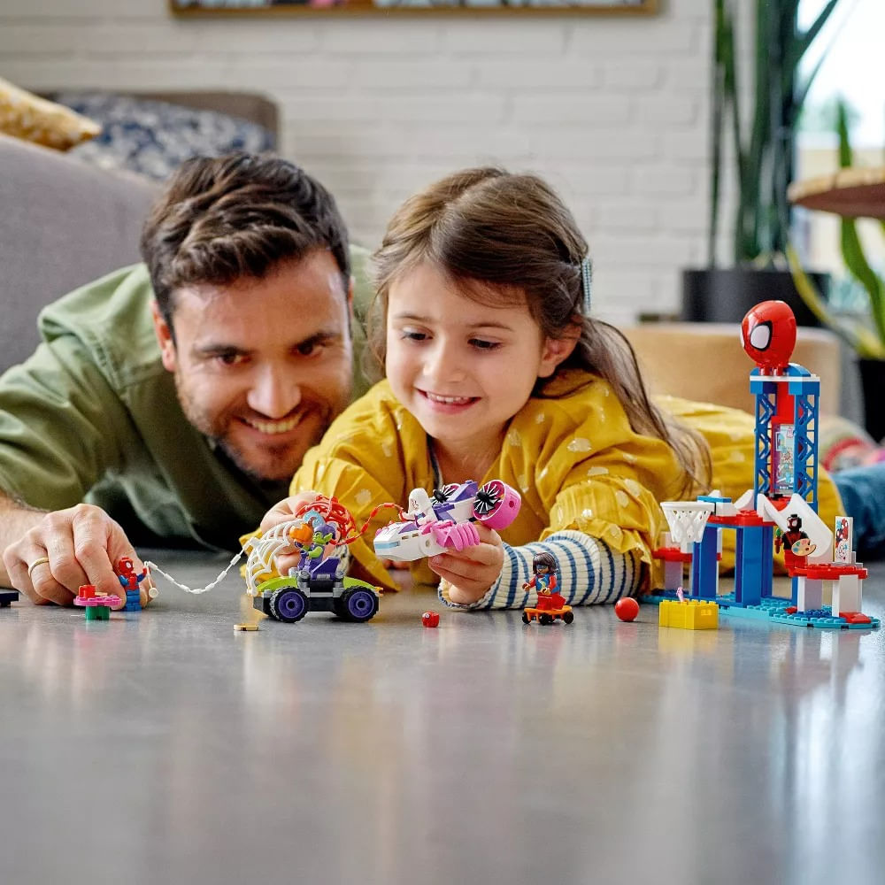 Lego Marvel Spider-man Webquarters Hangout Buildable 10784