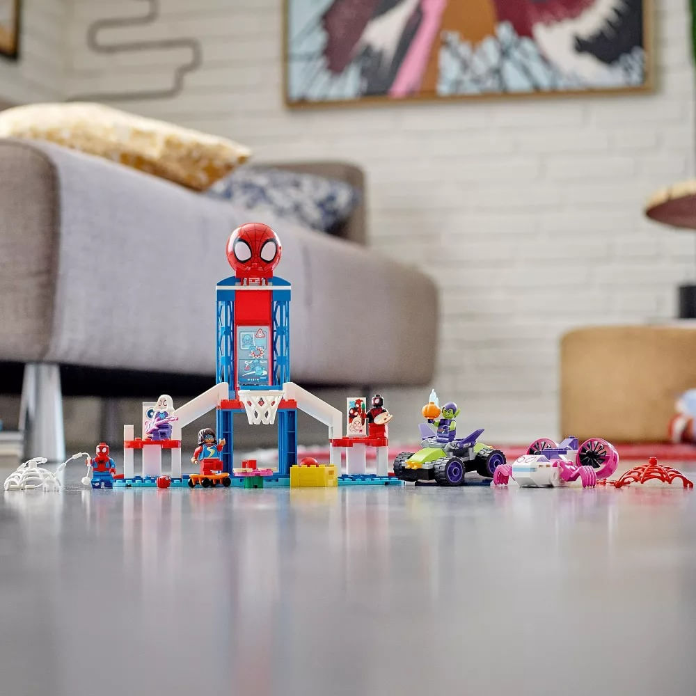 Lego Marvel Spider-man Webquarters Hangout Buildable 10784