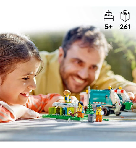 Lego City Camión De Reciclaje Papelera 60386