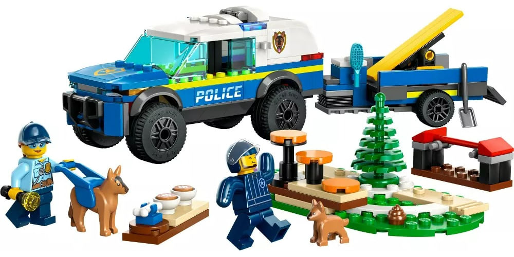 Lego City Mobile Police Dog Training 60369