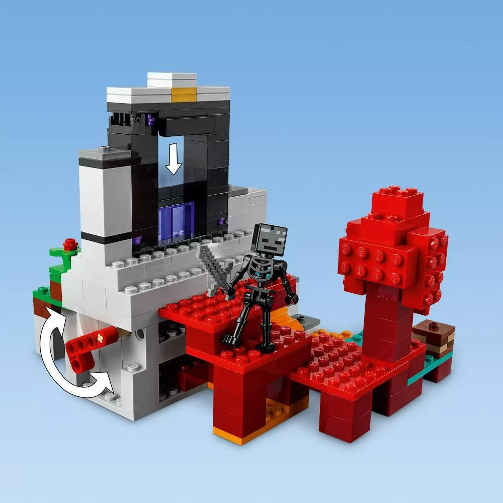 Lego Minecraft The Ruined Portal Building Set 21172
