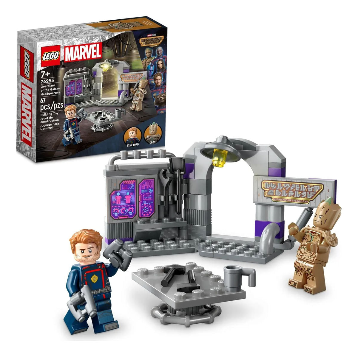 Lego Marvel Guardians Of The Galaxy Headquarters 76253