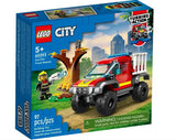 Lego City Camión De Rescate 4x4 Bomberos 97 Piezas 60393