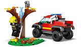 Lego City Camión De Rescate 4x4 Bomberos 97 Piezas 60393
