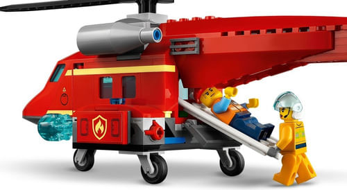Lego City Helicóptero De Rescate De Bomberos 60281