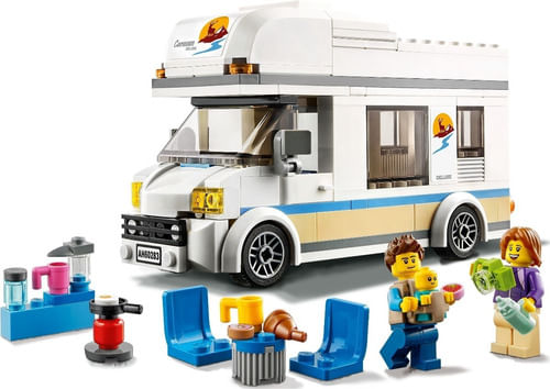 Lego City Autocaravana De Vacaciones 60283