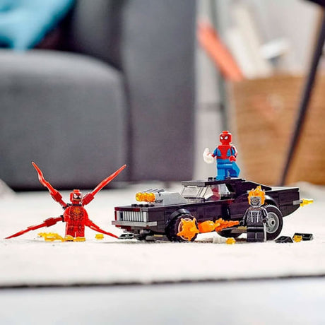 Lego Marvel Spiderman And Ghost Rider Vs. Carnage 76173