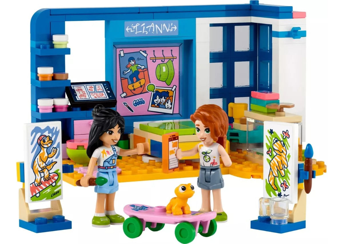Lego Friends Habitacion De Liann 204 Pzs 41739