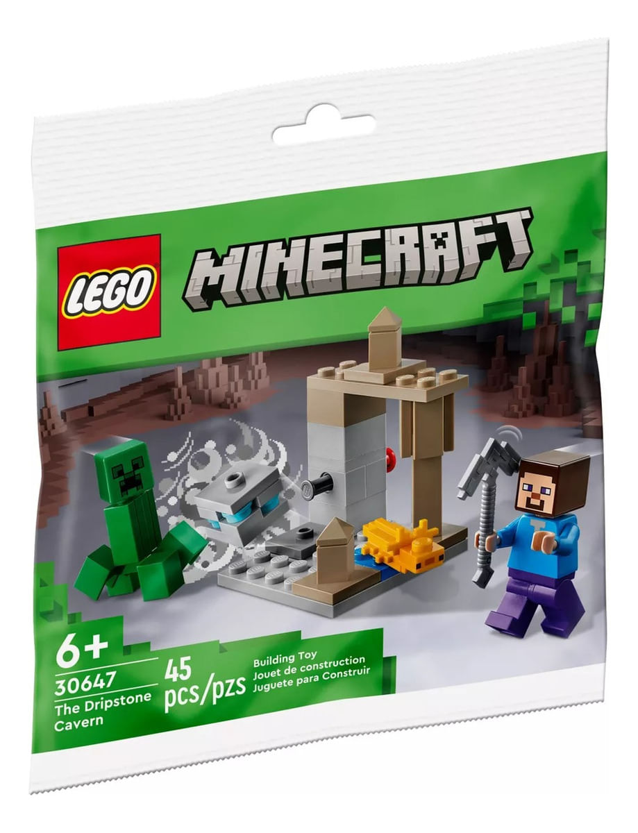 Lego Minecraft The Dripstone Cavern 45 Pzs 30647