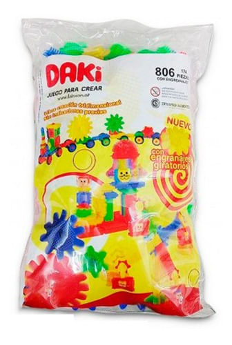 Daki Bolsa con engranajes 174 Pzs Cod.806