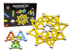Magnetic Bloques Magneticos 62 Piezas 2022126 Shine