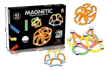 Magnetic Bloques Magneticos 43 Piezas 2022127 Shine