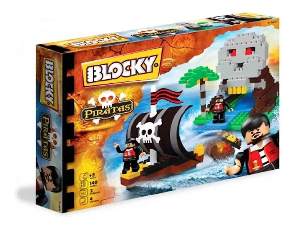 Blocky Isla Pirata 140pz 01-0638