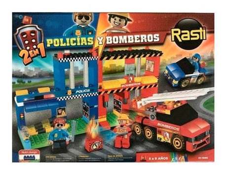 Rasti Policías Y Bomberos 250 Piezas 011086