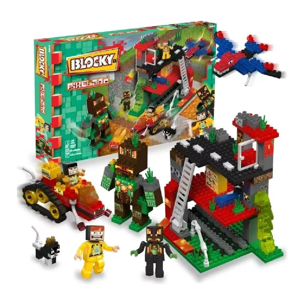 Blocky Pixeland Invasion 263 piezas 01-0692