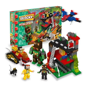 Blocky Pixeland Invasion 263 piezas 01-0692