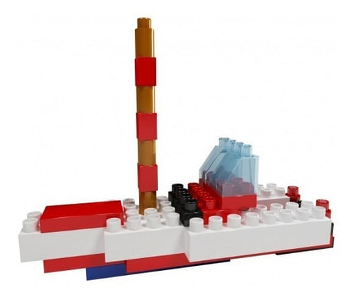 Blocky Balde Ciudad 100 Piezas 010628
