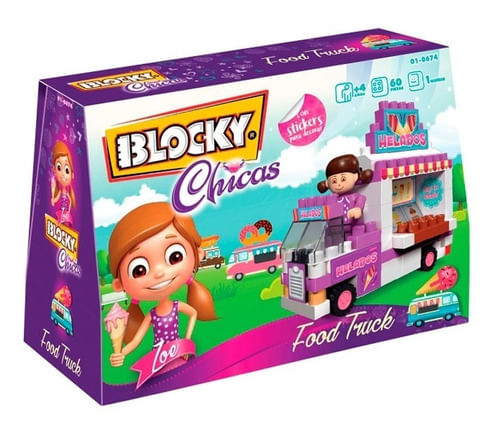 Blocky Chicas Food Truck 65pzs 010674