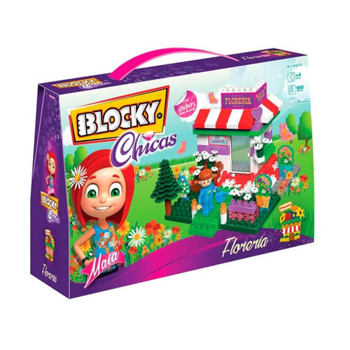 Blocky Chicas Floreria 100pzs 010675