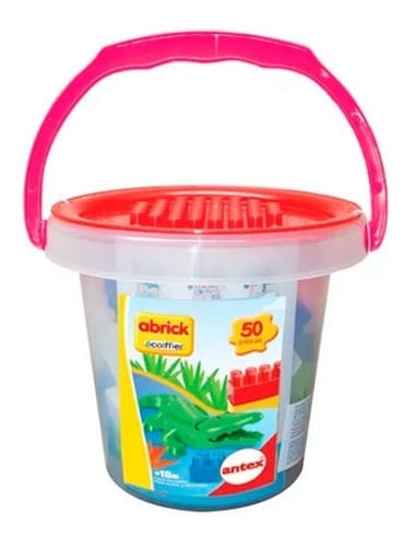 Abrick Cocodrilo Balde 50 Pcs 9053
